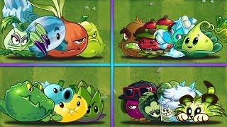 4 Team ANIMAL + ICE + STUN + JUMP Plants Battlez - Which Team Will Win? - PvZ 2 Team Plants