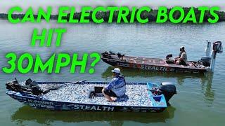 30+MPH in Electric Aluminum Bass Boat???