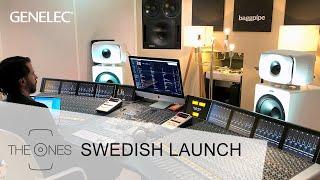 Swedish launch of the Genelec 8361, 8351B and W371 at Baggpipe Studios