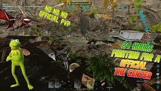 N3 Fighting 24Hours For Take a The Center VS Megatribe In Snow/Lava Cave PYROMINE PAY2WIN | ARK ASA