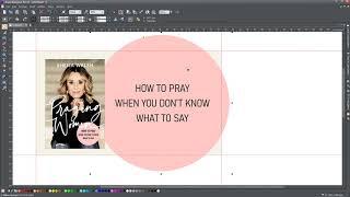 Designing a Blog Featured Image for Book Blog Author Interview | Graphic Design Timelapse