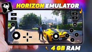 Trying *HORIZON EMU* Emulator In LOW-END Mobile | Playing PC Gams In Mobile Without Cloud Gaming