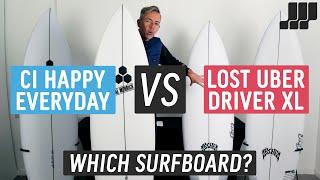 Channel Islands Happy Everyday VS Lost Uber Driver XL | Which Surfboard is Right For You?