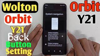 How To Walton Orbit Y21 Back Button Setting(Uzzol Technology)