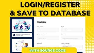 Create Login and Register Flask App (New) - Complete Tutorial