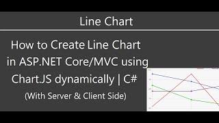 Chart in ASP.NET Core or MVC application using Chart.js | Line Chart