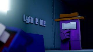 "Lyin 2 Me" | Among US Minecraft Animation (Song By CG5)