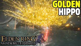 How to Beat GOLDEN HIPPOPOTAMUS - Elden Ring Shadow of the Erdtree