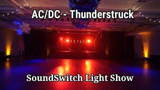 Thunderstruck by ACDC | Synchronized DMX DJ Light Show