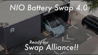 NIO Power | 4th Gen Power Swap Station (4.0) | More battery swappable brands?