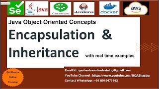 Java Encapsulation and Inheritance || Session6