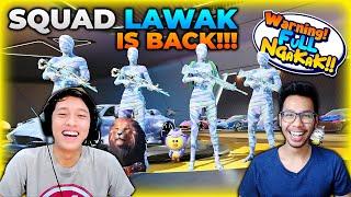 AKHIRNYA SQUAD LAWAK KEMBALI ?! LANGSUNG PADA PAMER SKIN SULTAN !! - PUBG MOBILE