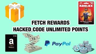 (NOT PATCHED) FETCH REWARDS HACKED CODE UNLIMITED POINTS