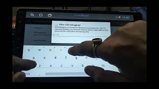 USB Debugging password of Android Car stereo. Developer Option password, USB Debugging (Topway TS7)