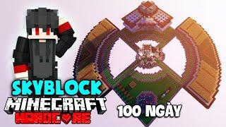 KiraMC Tóm Tắt 100 Ngày Minecraft SkyBlock Sinh Tồn LUCKYVN !! Sinh Tồn Trên Đảo Bay Sa Mạc