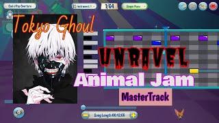 Unravel Tokyo Ghoul on Animal Jam Mastertrack