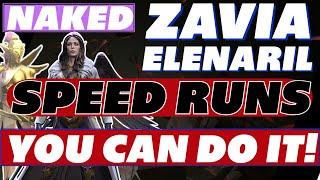 NAKED Zavia Elenaril Speed runs ANYONE CAN DO THIS! Raid Shadow Legends