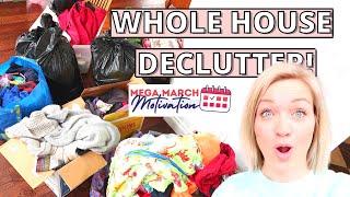 2021 WHOLE HOUSE DECLUTTER! | Mega March Motivation - THE SECRET SLOB