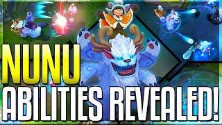 NUNU REWORK ALL ABILITIES REVEALED!! The Boy And His Yeti - New Champion - League of Legends