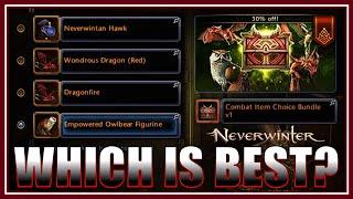 Hawk vs Dragonfire vs Owlbear Belt Items! Which is Best for Damage!? (tested) - Neverwinter M27