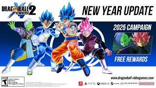 *NEW* YEAR (2025) XENOVERSE 2 UPDATE! - Dragon Ball Xenoverse 2 Free Update