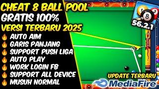 GRATIS‼️CHEAT 8 BALL POOL TERBARU 2025 NEW UPDATE AIM TOOL GARIS PANJANG OTOMATIS 3 LINE ANTI BANED