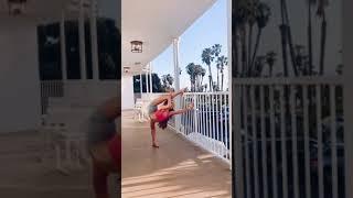 Viral Extreme Flexibility Tricks On Vacation Tiktok By Anna Mcnulty #shorts #Viral