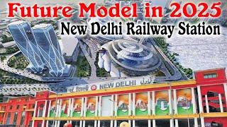 New Delhi Railway Station Redevelopment Future model | Rail Land Development Authority Mega Projects