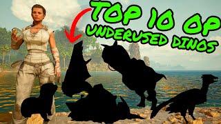 TOP 10 Overpowered UNDERUSED Creatures in Ark Survival Ascended!!!