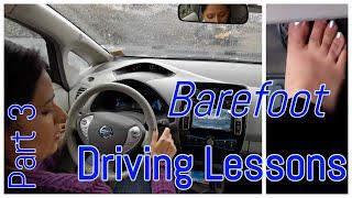 Lesson 3 How to Drive a Car | Learn To Reverse | Barefoot Car Driving Video | Learn Driving Basics