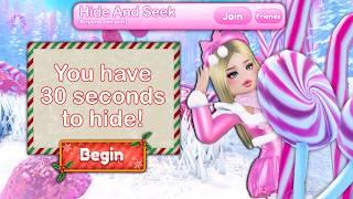 *NEW* Hide And Seek MINIGAME In WINTER UPDATE Dress To Impress!