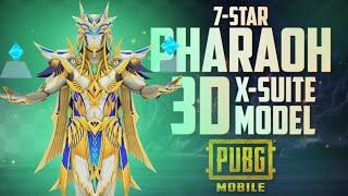 Pharaoh 7-Star | X-suit 3D Model | PUBG Mobile 3D Model | Free To Download