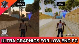 Ultra graphics mod for low end Pc | GTA SA | 100% Working