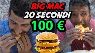 100€ se lo MANGI in 20 SECONDI - Big mac