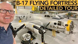 Detailed tour through a Boeing B-17 Flying Fortress (as featured on Masters of the Air)