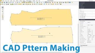 CAD Gemini Pattern Designer | How to draft basic body block