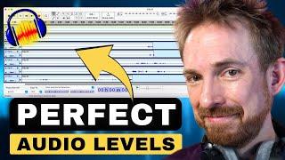 How to Fix Volume Levels in Audacity - Perfect Podcast Episode EVERY TIME