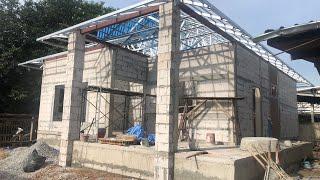 Thailand House Build - Brickwork