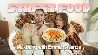 Streetfood Mukbang + Yapping Session with Emman Atienza II Bea Borres