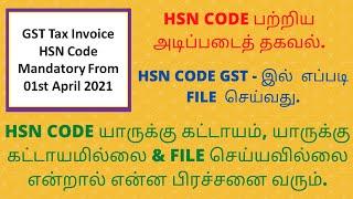 HSN code mandatory on GST 01-04-21|How to file HSN Code GSTR-1|What is the HSN code|HSN code Finder
