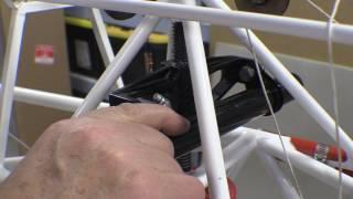 Piper Supercub Widebody refurbishment: elevator trim yoke/ link