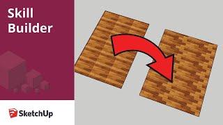 Create a seamless tiling texture in SketchUp - Skill Builder