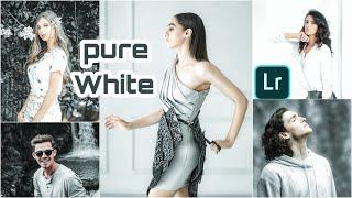 Pure White - Lightroom Mobile Presets DNG | Mobile Lightroom Tutorial | Premium Presets