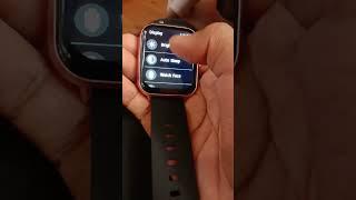 how to change watch menu view in fire bolt ninja call pro plus #shorts #fireboltt