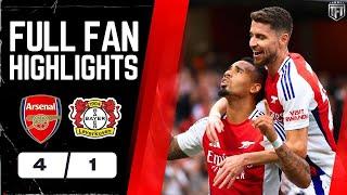 Arsenal LOOK DEADLY! Arsenal 4-1 Bayer Leverkusen Highlights