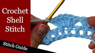 Crochet Shell Stitch - Stitch Guide