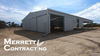 The New Shed Is Up!!! | Action Steel Sheds