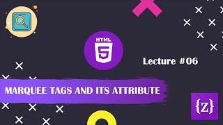 HTML | marquee tag | all attributes Direction, Behavior, loop , scrollamount, height/width, bgcolor