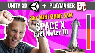 Unity 3d + Playmaker - Creating a Fuel Meter UI Slider