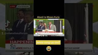 Atwoli prophecy on Cs.Moses Kuria 